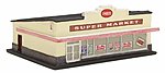 Supermarket Assembled Perma-Scene N Scale Model Railroad Building #6310