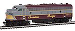 FP7 Phase I without sound Canadian Pacific HO Scale Model Train Diesel Locomotive #49938