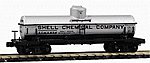 ACF Type 27 Riveted 8000-Gallon Tank Car Shell Chemical N Scale Model Train Freight Car #66302