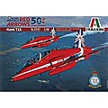 Hawk T1A Red Arrows 50 Display Seasons Plastic Model Airplane Kit 1/48 Scale #2747s