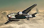 B-25G Mitchell Plastic Model Airplane Kit 1/72 Scale #551309