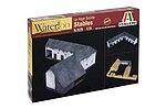 Waterloo 1815 La Haye Sanite Stables Plastic Model Building Kit 1/72 Scale #6176s