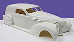 Black Force Delivery Truck Body for AMT Resin Model Vehicle Accessory 1/25 Scale #nb100