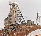 Burnt River Mine Co. Wood Kit (Scale 23 x 53') O Scale Model Railroad Building #4019
