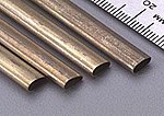 (bulk of 4) Tube streamline brass 12