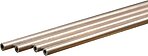 2mm x 300mm Round Aluminum Tube .45mm Wall (4)