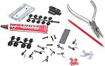 Rollerbearing Trucks w/Short Extendable Couplers HO Scale Model Train Truck #1030