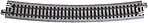 Curved Roadbed Track Section - Unitrack N Scale Nickel Silver Model Train Track #20150