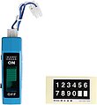 Power Feed Control Switch N Scale Nickel Silver Model Train Track #24850
