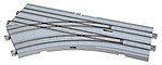 Unitram Street Track Electric Turnout Left N Scale Model Train Roadway Accessory #40210