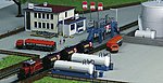 Office Building w/Fuel Tanks Kit Z Scale Model Railroad Building #36727
