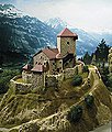 Castle ''Branzoll'' Kit N Scale Model Railroad Building #37304