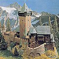 Falkenstein Castle HO Scale Model Railroad Building Kit #39010