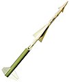 Nike Ajax MIM-3A Skill 4 Level 4 Model Rocket Kit #60