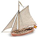 1/25 San Juan Nepomuceno Cutter Wood Ship Kit