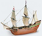 1/64 Mayflower Wooden Model Ship Kit