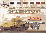 German WWII Tanks #2 Camouflage Acrylic Set (6 22ml Bottles)