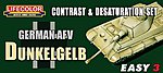 German AFV Dunkelgelb Contrast & Desaturation Acrylic Set (3 22ml Bottles)