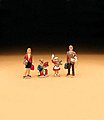 Family (4) G Scale Model Railroad Figure #51400