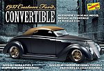1937 Ford Custom Convertible Plastic Model Car Kit 1/24 Scale #129