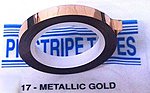 3/16''x120'' Metallic Gold