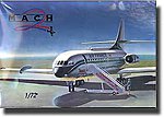 SE210 Caravelle UAL/AF/Air International Airliner Plastic Model Airplane Kit 1/72 #23