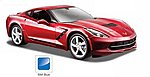 2014 Corvette Stingray Coupe (Met. Blue) Diecast Model Car 1/24 scale #31505blu