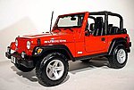 Jeep Wrangler Rubicon (Red) Diecast Model SUV 1/18 Scale #31663red