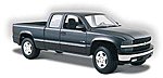 Chevrolet Silverado Pickup Truck (Black) Diecast Model Truck 1/24 scale #31941blk