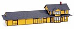 Train Station Kit Laser-Cut Microthin Ply Z Scale Model Railroad Building #79990906