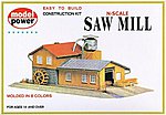 Saw Mill Kit N Scale Model Railroad Building #1523
