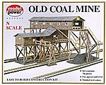 Old Coal Mine Kit N Scale Model Railroad Building #1552
