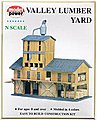 Lumber Yard Kit N Scale Model Railroad Building #1565