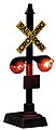 Crossing Signal w/Relay HO Scale Model Railroad Operating Accessory #1681