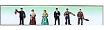 Steam Era People (6) O Scale Model Railroad Figure #6065