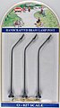 Highway Lamp Posts (3) O Scale Model Railroad Street Light #6081