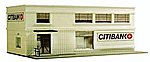 Citibank Built-Up HO Scale Model Railroad Building #675