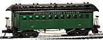 1890 Wooden-Type Coach Santa Fe (Re-Issue) HO Scale Model Train Passenger Car #716100