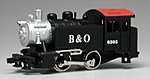0-4-0 Loco Baltimore & Ohio HO Scale Model Train Steam Locomotive #96505