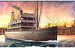 Taiping Chinese Steamer Plastic Model Commercial Ship Kit 1/150 Scale #os001