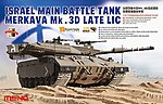 Merkava Mk.3D MBT Plastic Model Military Vehicle Kit 1/35 Scale #ts025