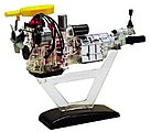 Visible Rotary Engine Plastic Model Engine Kit 1/5 Scale #11201