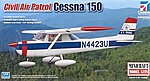 Cessna 150 CAP Plastic Model Airplane Kit 1/48 Scale #11667