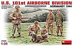 US 101st Airborne Division Plastic Model Military Figure 1/35 Scale #35089