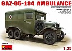 GAZ05-194 Ambulance Plastic Model Military Vehicle Kit 1/35 Scale #35164