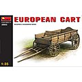 European Cart Plastic Model Diorama 1/35 Scale #35553