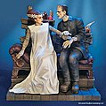 Bride And Monster Plastic Model Celebrity Kit 1/8 Scale #928