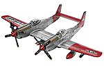 F82G Twin Mustang Aircraft Plastic Model Airplane Kit 1/72 Scale #855257