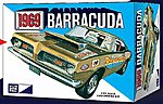 1969 Plymouth Barracuda Plastic Model Car Kit 1/25 Scale #832