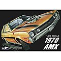 1970 AMC AMX Car Plastic Model Car Kit 1/20 Scale #pc814